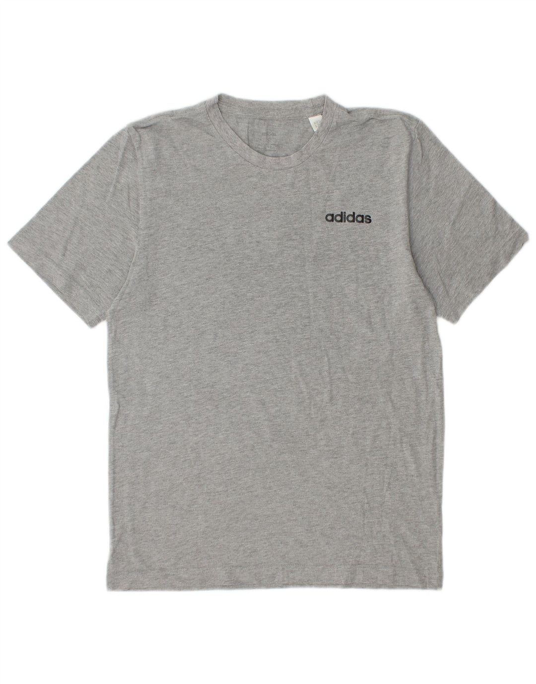 T-shirt ADIDAS da uomo Top piccola in cotone grigio