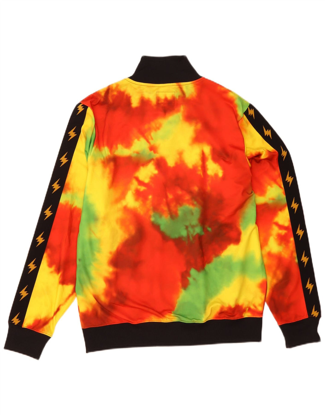 Giacca da tuta da uomo Guess, giacca media, multicolore, in poliestere tie-dye