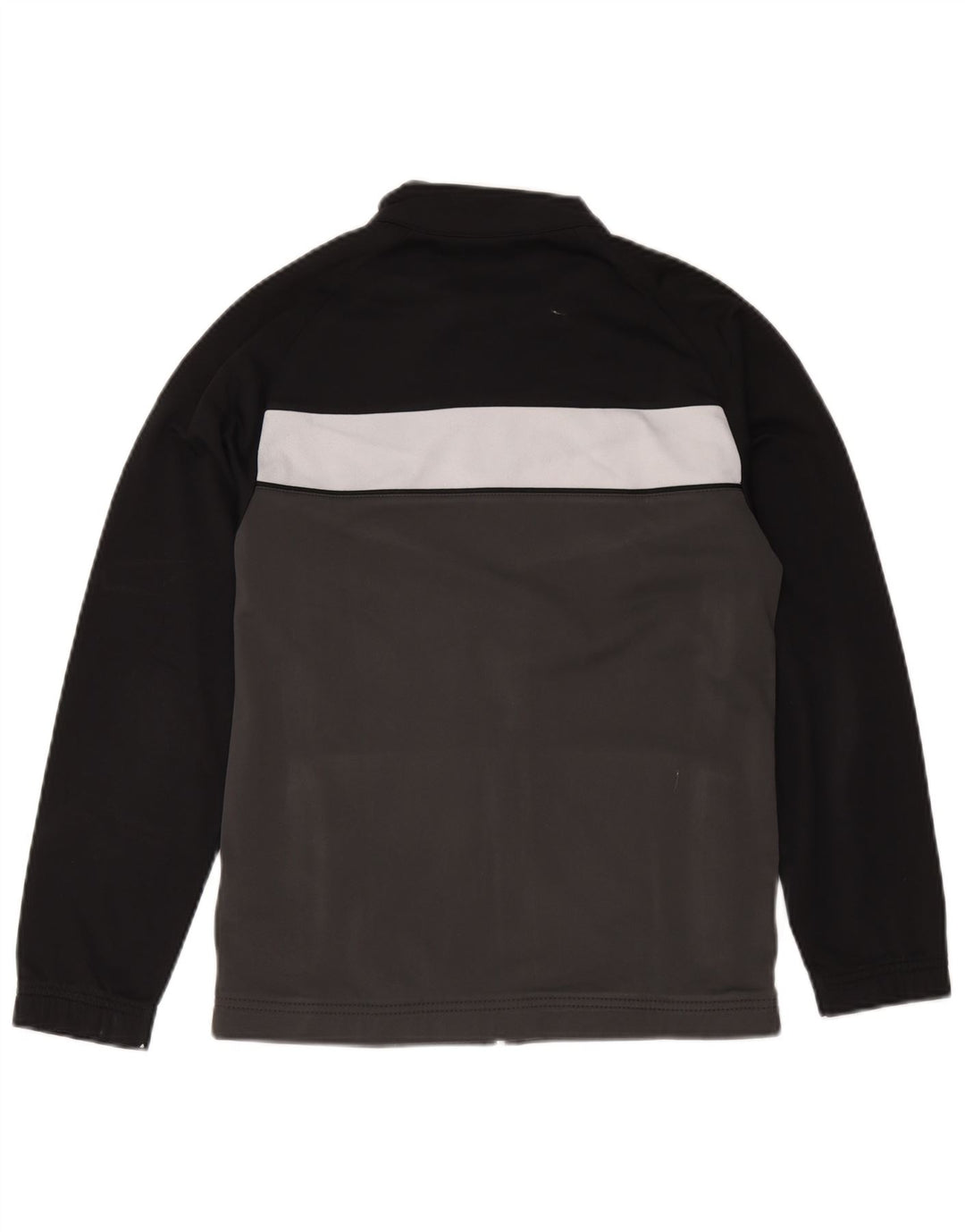 Giacca superiore della tuta da ragazzo Nike 12-13 anni Large in poliestere color block grigio