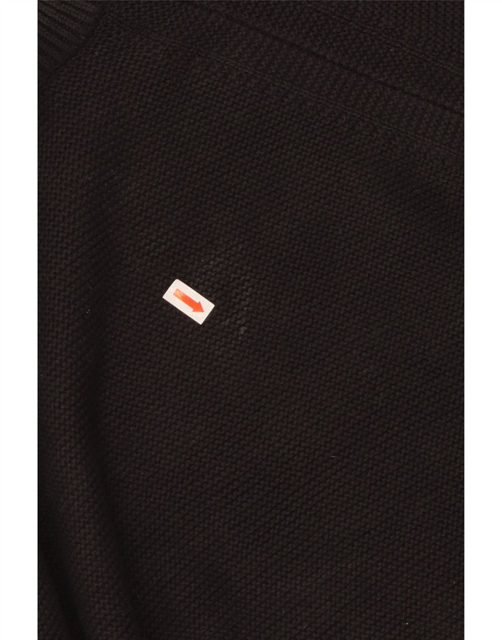 Maglione maglione con scollo a barca da donna French Connection UK 10 piccolo nero
