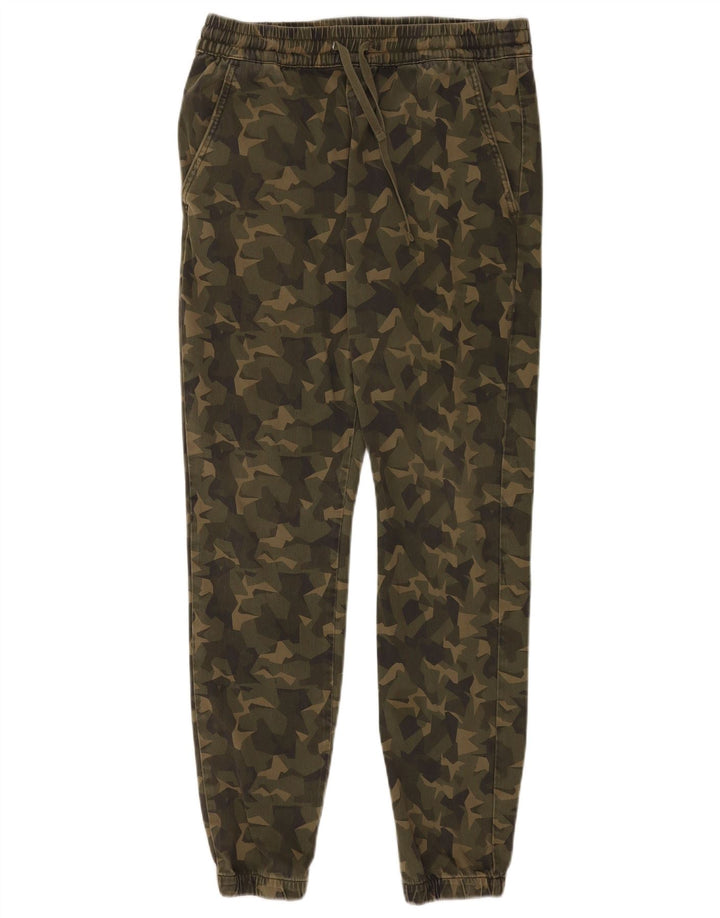 Pantaloni da jogging da uomo Levi's medi W30 L28 cotone mimetico kaki