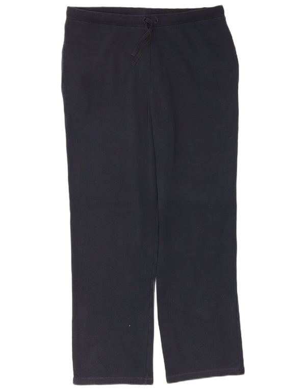 Pantaloni da tuta da donna Marks & Spencer UK 14 cotone blu navy medio