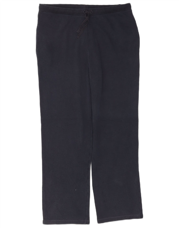 Pantaloni da tuta da donna Marks & Spencer UK 14 cotone blu navy medio