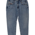 Jeans Capri Slim da donna Diesel W25 L22 cotone blu