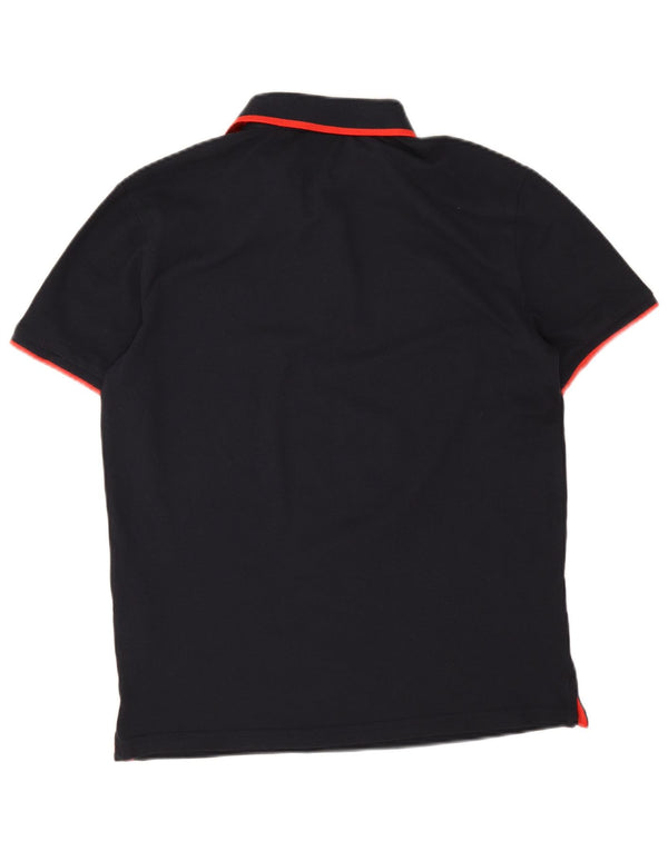 Polo da uomo Champion in cotone blu navy medio