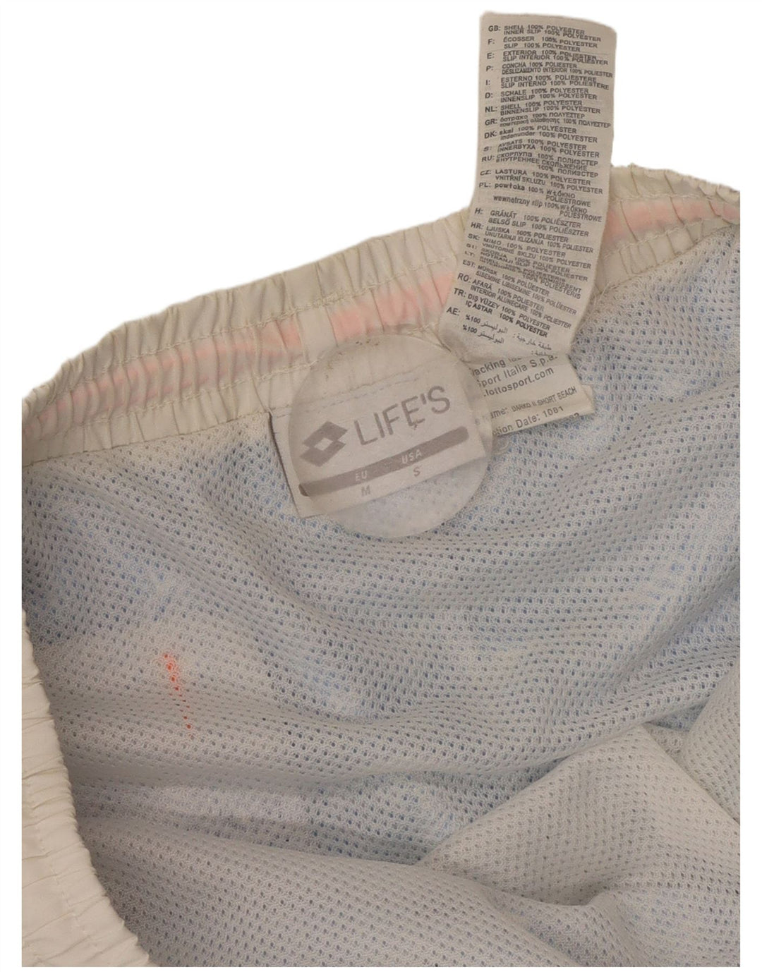 Pantaloncini da bagno da uomo Lotto Poliestere floreale blu medio