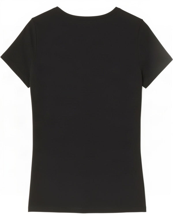 T-shirt da donna Levi's Top UK 10 piccola in cotone nero