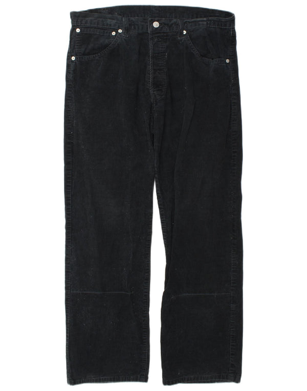 Pantaloni dritti in velluto a coste Levi's 511 da uomo W36 L30 in cotone blu navy