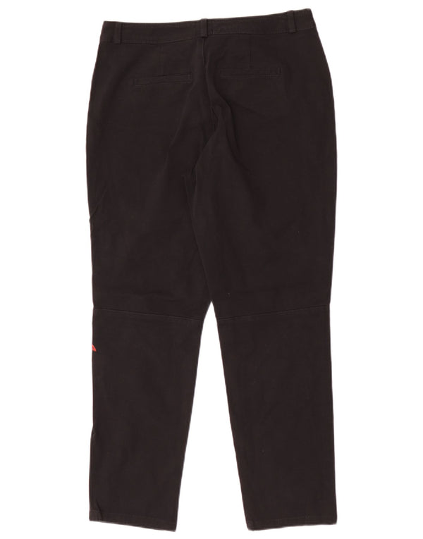 Pantaloni casual grafici da donna Desigual EU 38 Medium W28 L26 Nero floreale