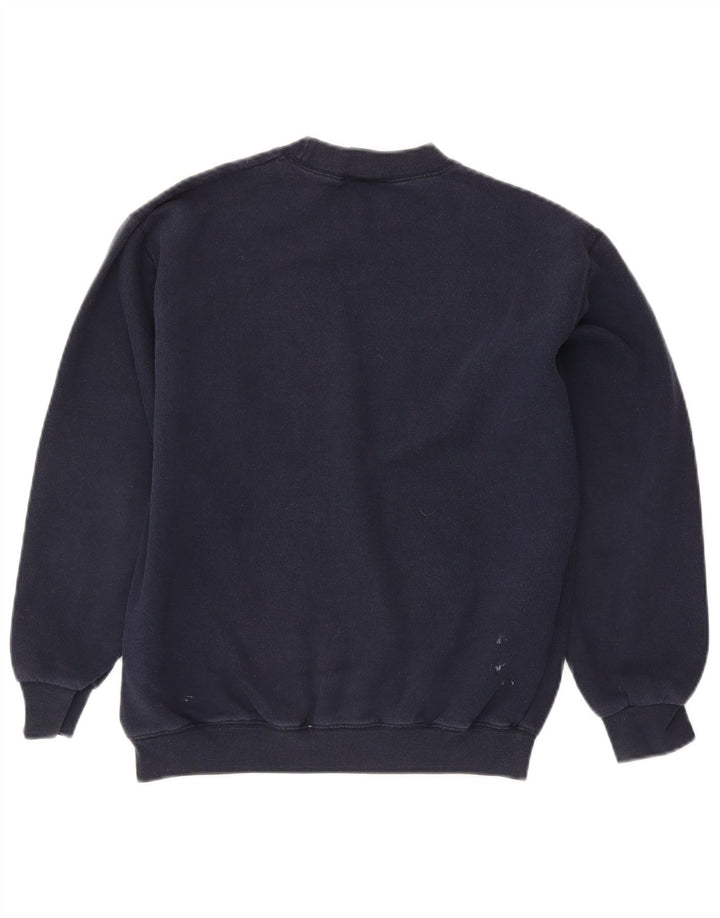 Felpa da uomo Champion Felpa media blu navy