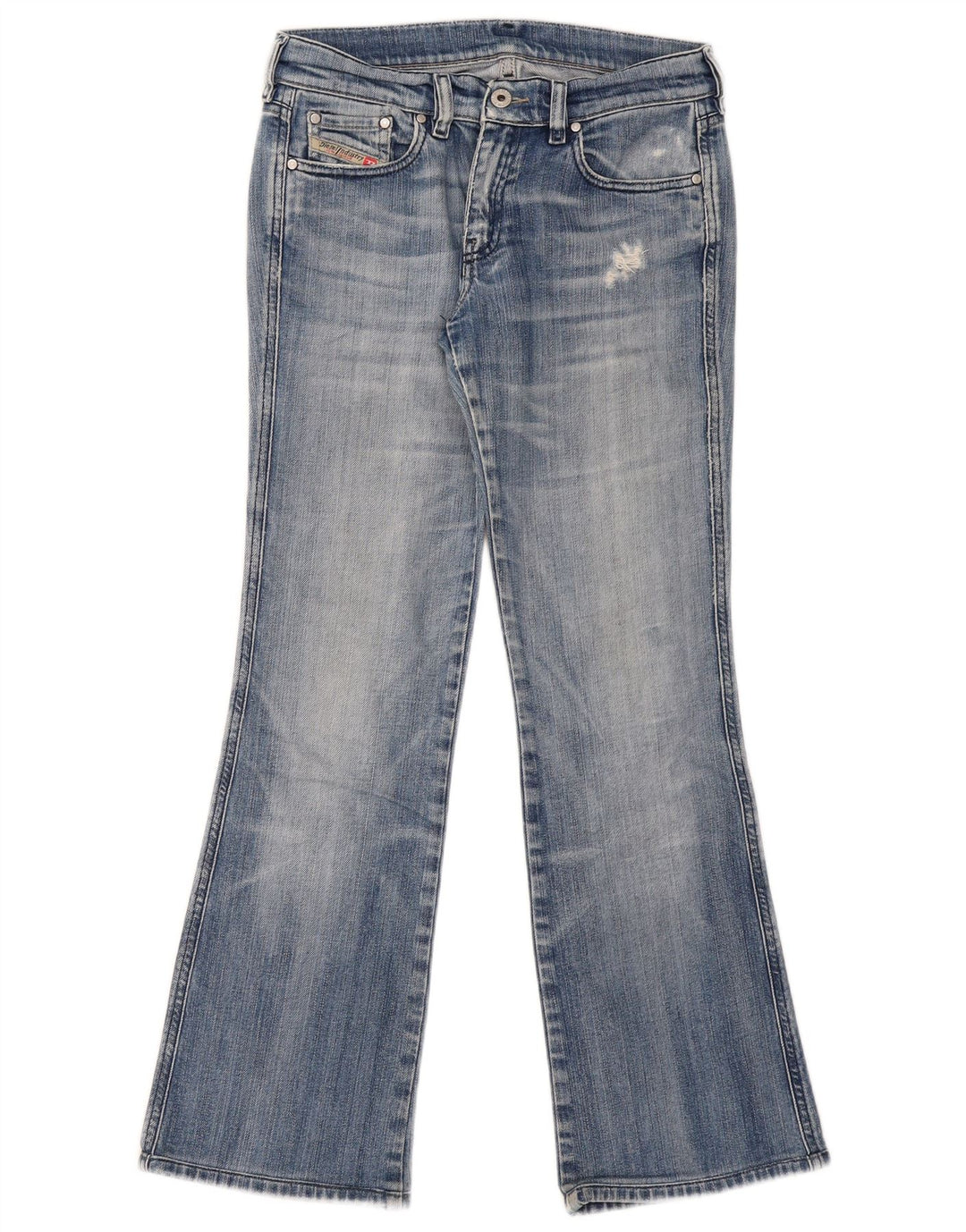 Jeans bootcut da donna Diesel W29 L29 in cotone blu