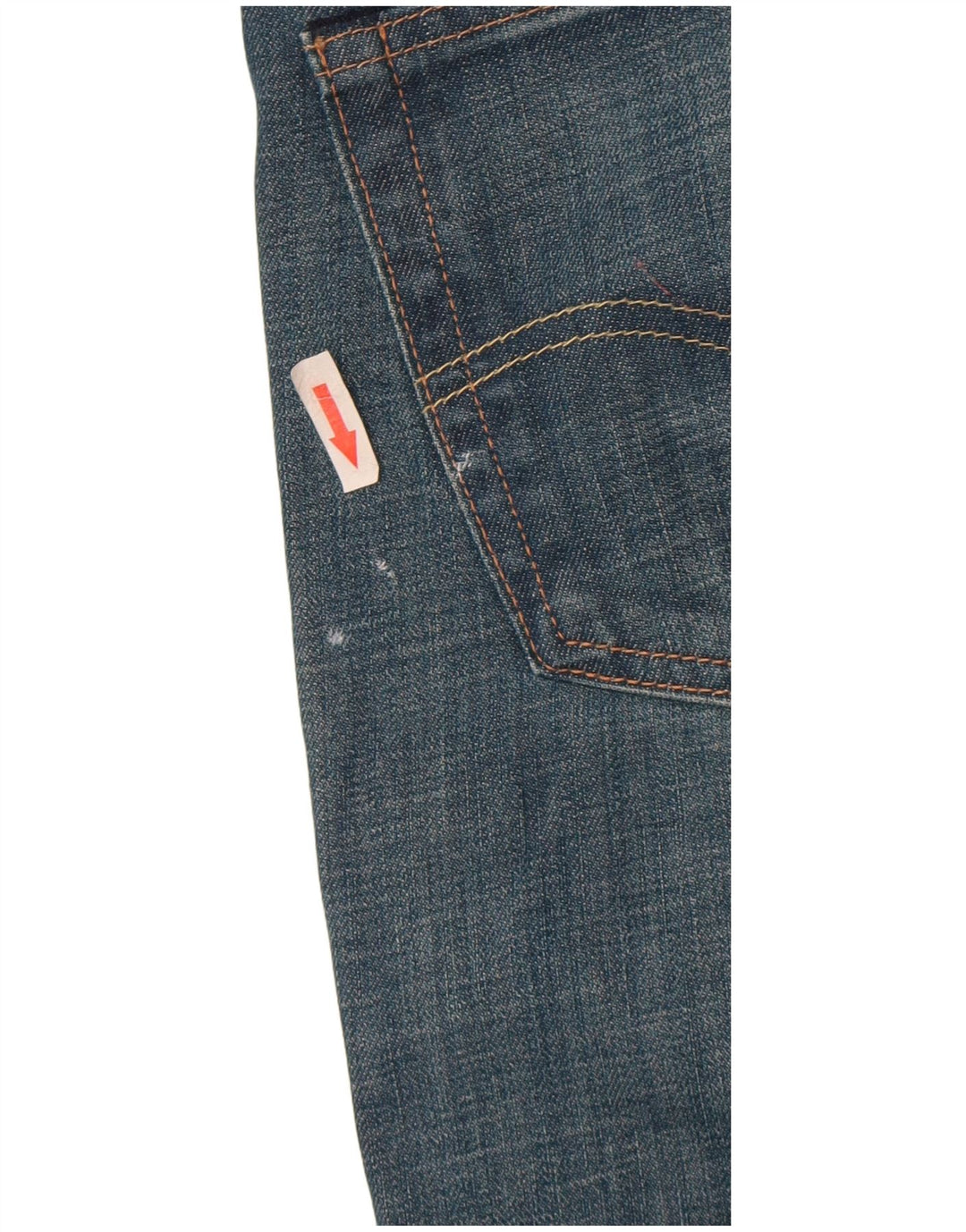 Levi's Uomo 527 Jeans Bootcut W32 L30 Cotone Blu