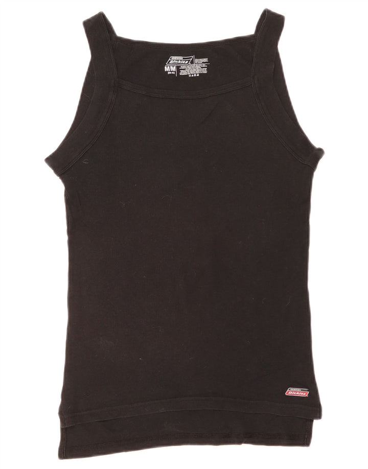 Dickies Canotta slim da donna UK 12 Cotone nero medio
