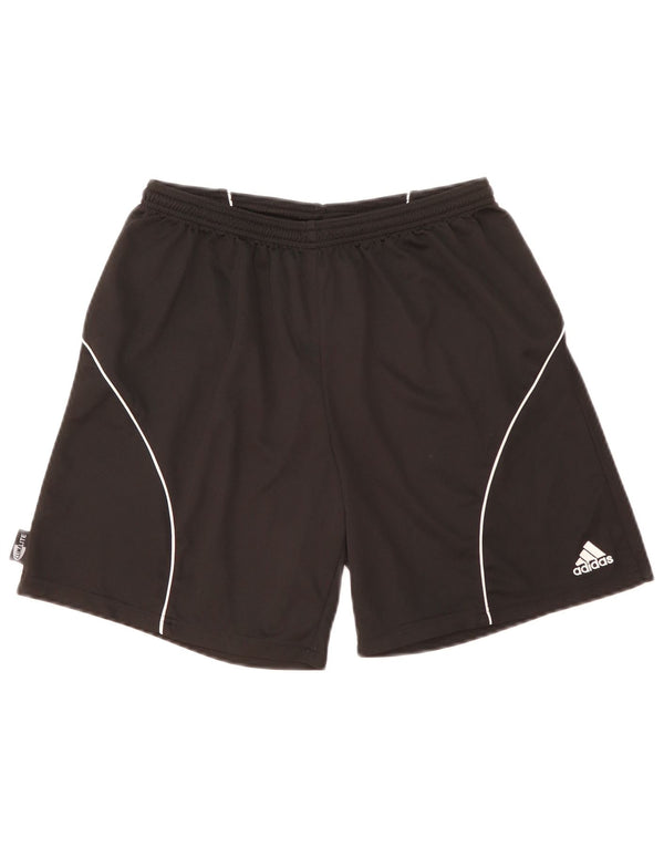 Pantaloncini sportivi Adidas Clima 365 da uomo grandi in poliestere nero