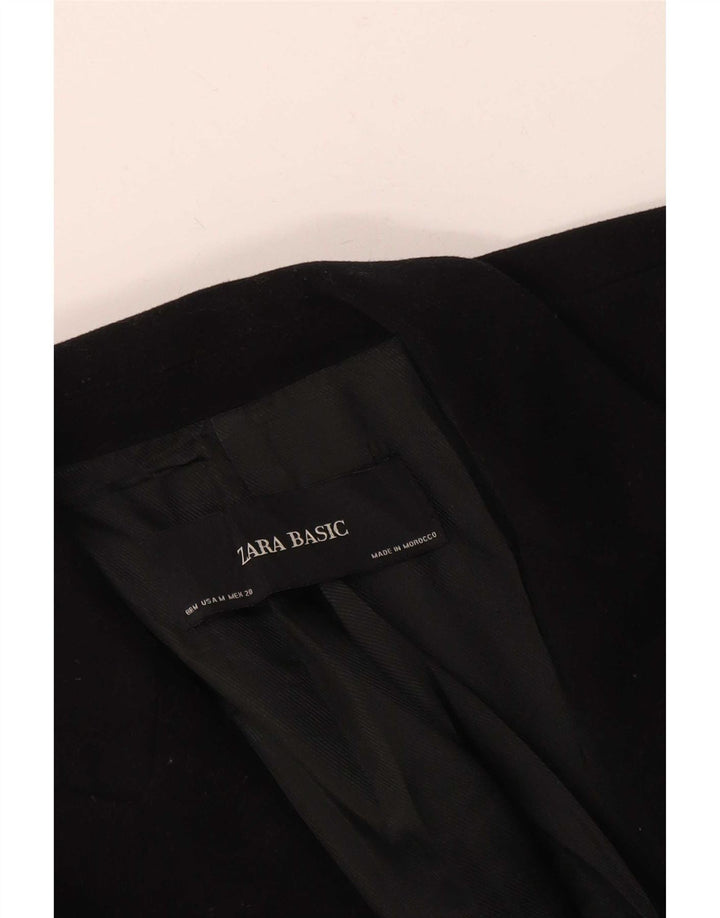 Giacca blazer doppiopetto da donna Zara UK 12 media nera