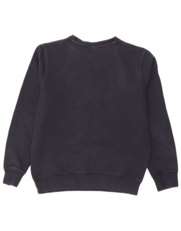 Felpa grafica per ragazzi Ellesse, 10-11 anni, in cotone blu navy