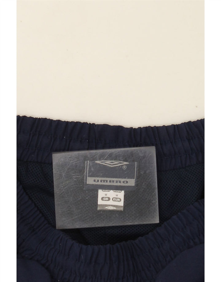 UMBRO Pantaloncini sportivi Bermuda grafici da uomo medio poliestere blu navy