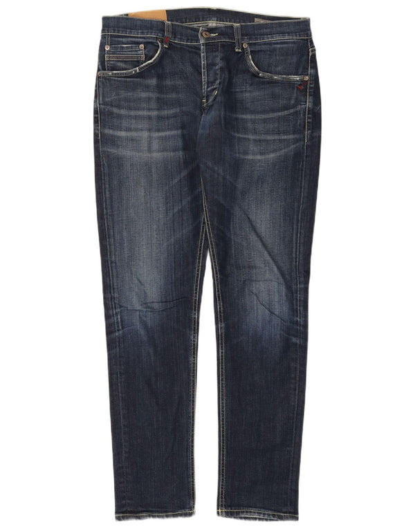 Jeans skinny da uomo Dondup W36 L31 in cotone blu
