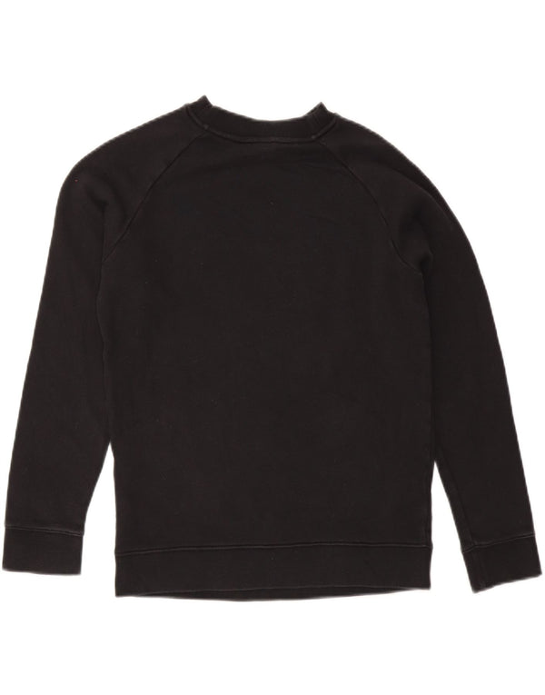 Felpa grafica da donna Adidas Jumper UK 12 Medium Nero