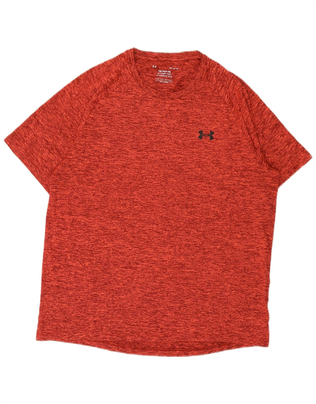 Maglietta da uomo Under Armour Top rosso medio chiazzato