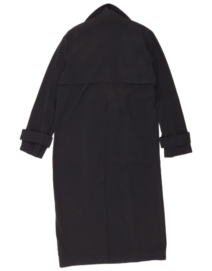Topshop Trench oversize da donna UK 6 XS Blu navy