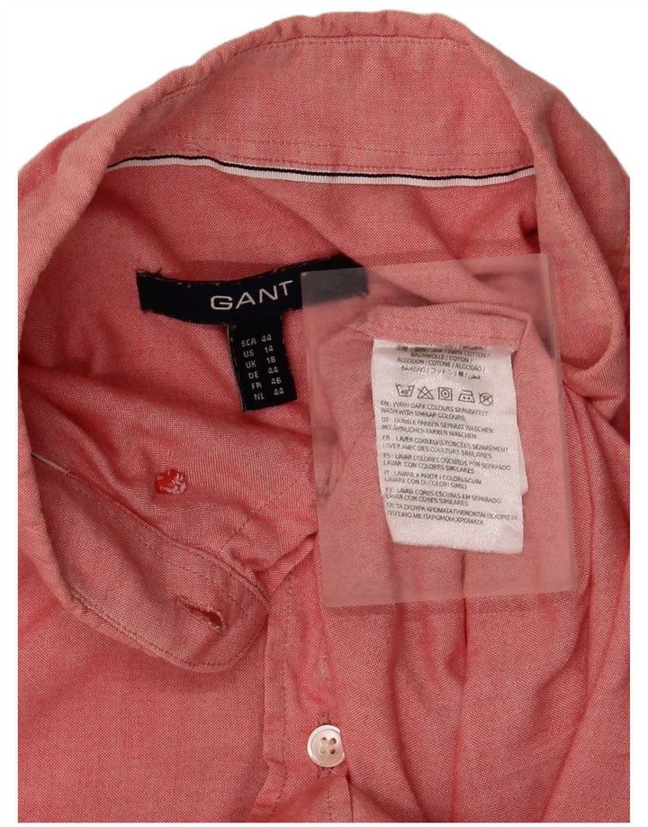 GANT Camicia da uomo UK 18 XL Cotone rosa