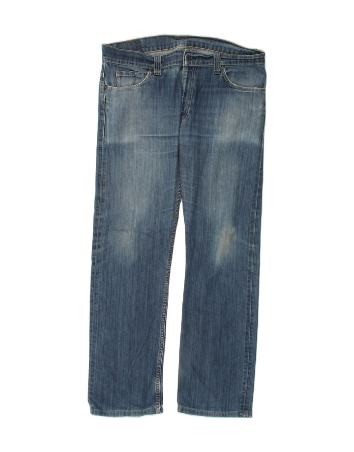 Jeans dritti da uomo LEVI'S W38 L32 in cotone blu