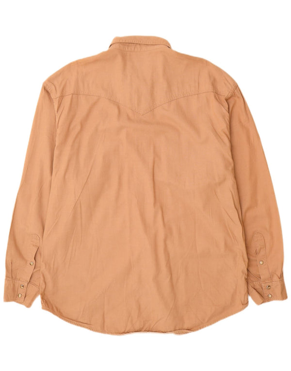 Camicia da uomo Wrangler 2XL cotone beige