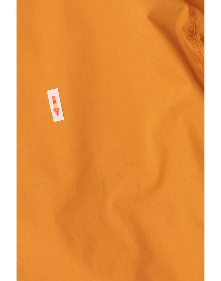 Giacca anorak con cappuccio da uomo Jack Wolfskin UK 42 XL poliestere giallo