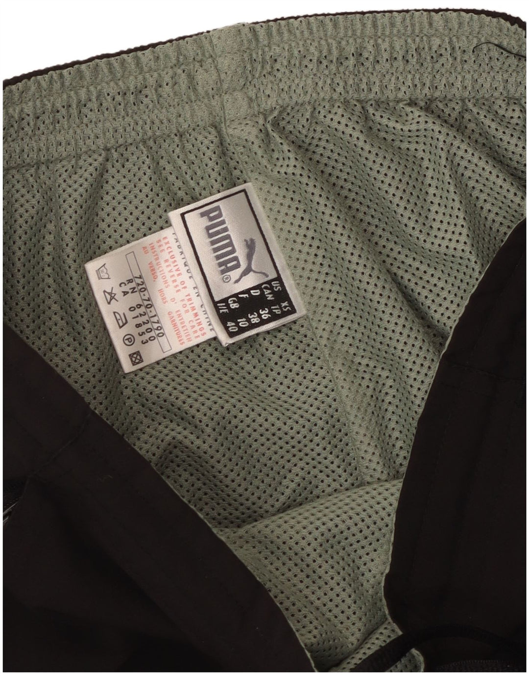 Pantaloni da tuta da donna PUMA UK 10 Small Nero Poliestere