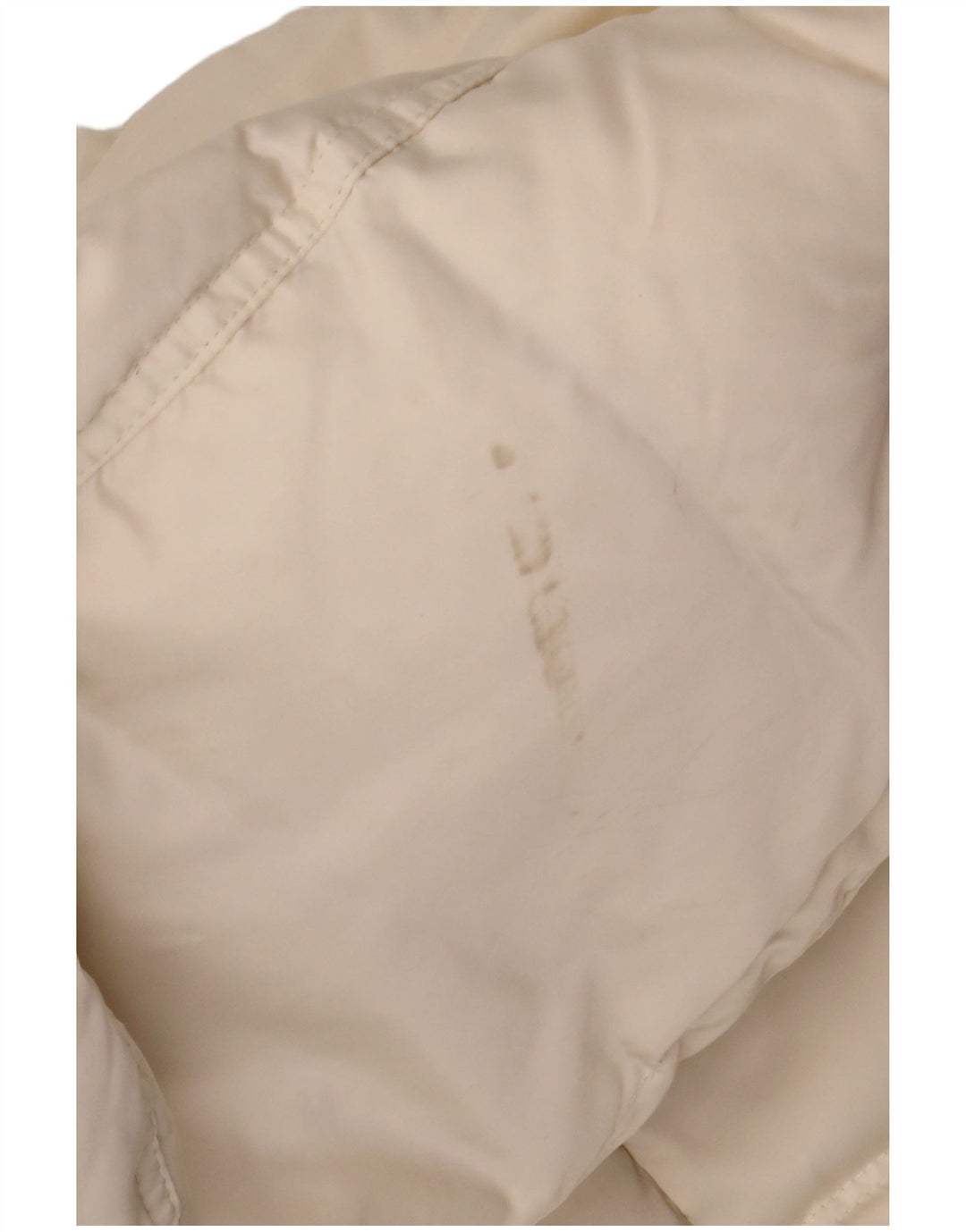 CALVIN KLEIN JEANS Giacca imbottita oversize da donna UK 10 piccola bianco sporco