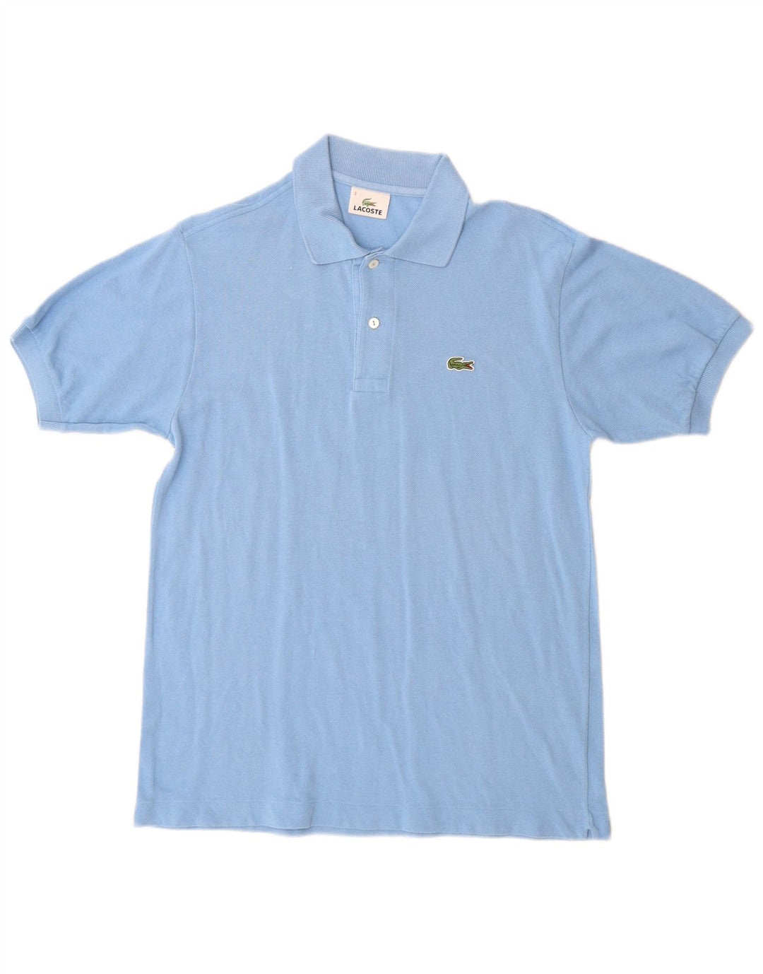 Polo da uomo Lacoste taglia 3 piccola in cotone blu