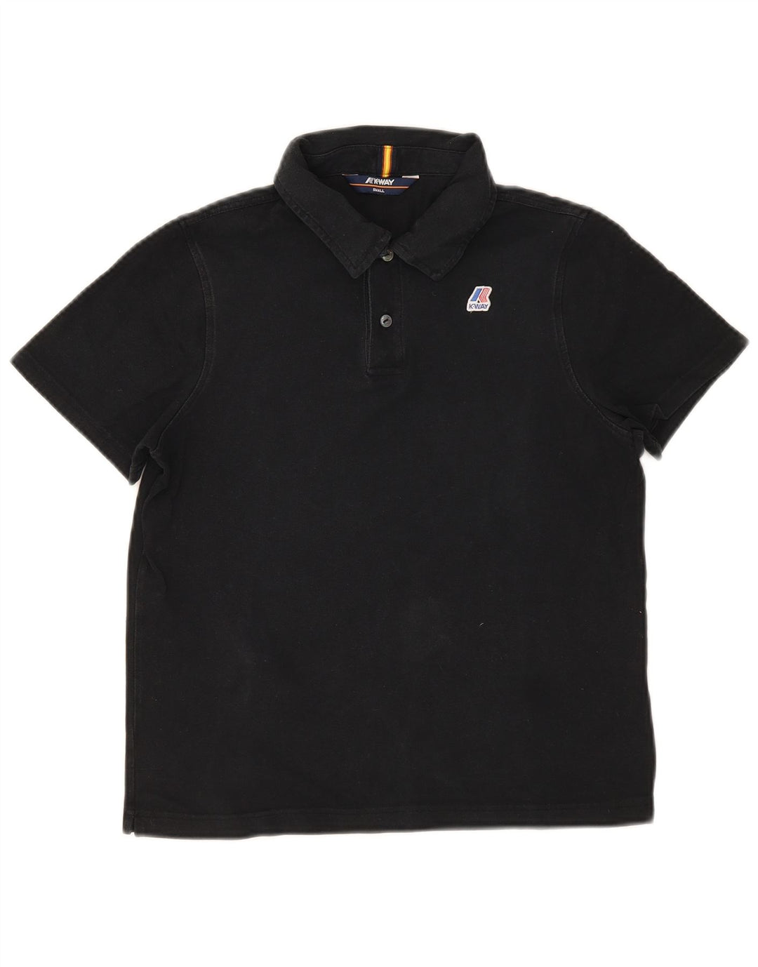 Polo K-Way da uomo piccola nera