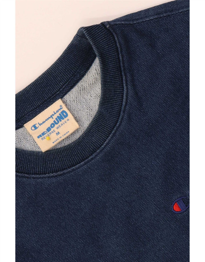 Felpa corta oversize da donna Champion, taglia UK 14, medio, blu navy