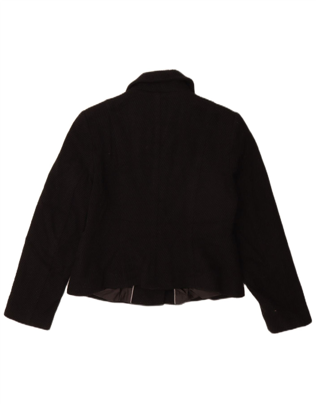 Soprabito corto da donna Marks & Spencer UK 14 viscosa nera media