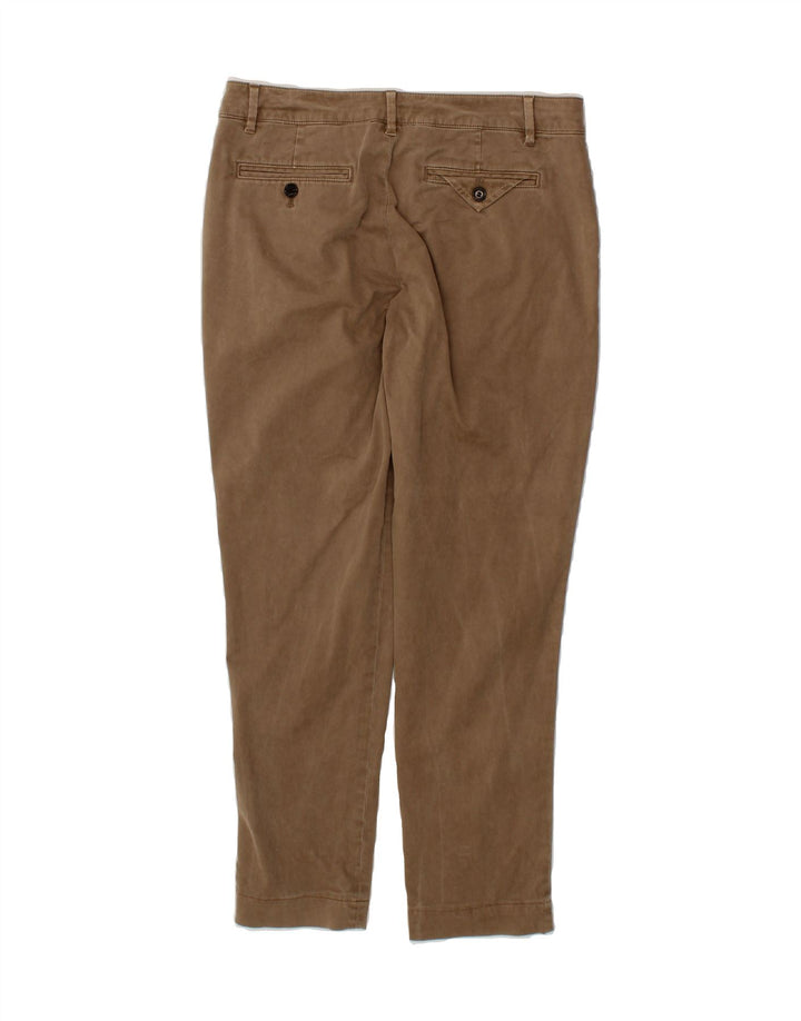 MARLBORO CLASSICS Womens Slim Chino Trousers IT 42 Medium W30 L28 Brown Vintage Marlboro Classics and Second-Hand Marlboro Classics from Messina Hembry 