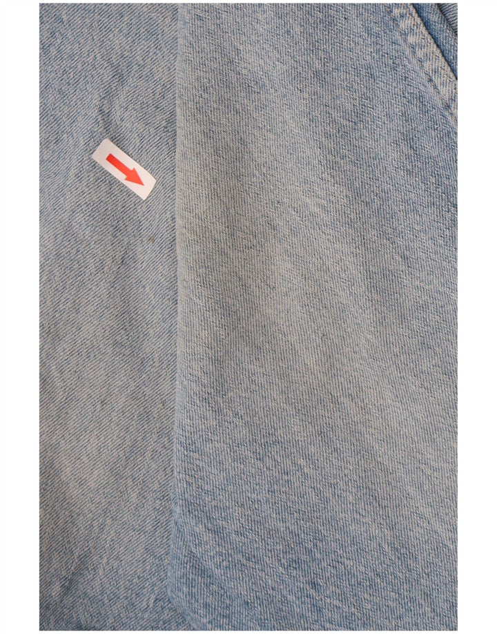 Jeans dritti da uomo Wrangler vestibilità regolare W38 L30 cotone blu