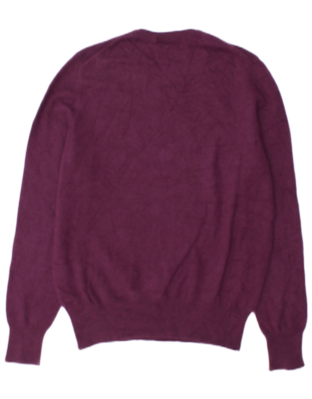 Maglione maglione girocollo da donna Marks & Spencer UK 12 viola medio