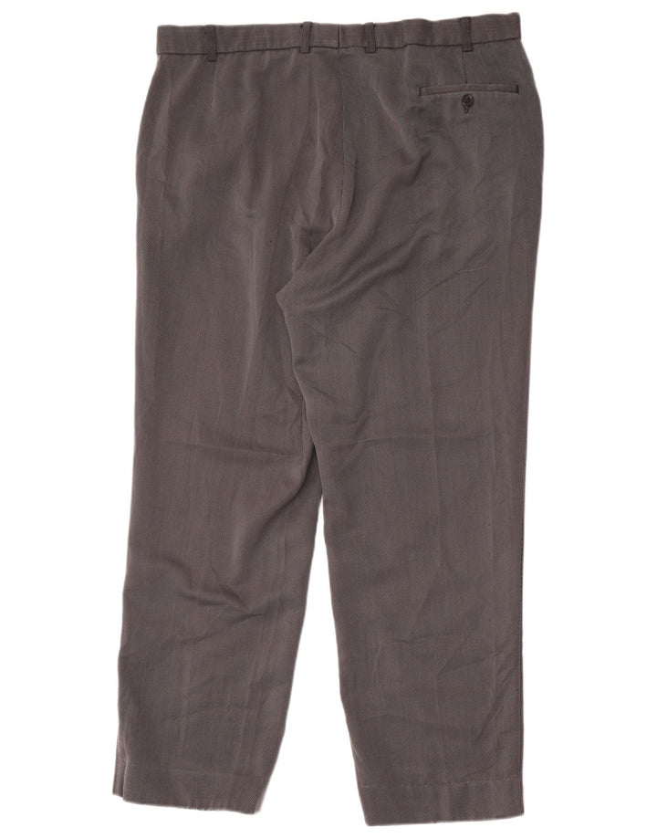 Pantaloni chino affusolati da uomo Marks & Spencer W36 L29 Grigi