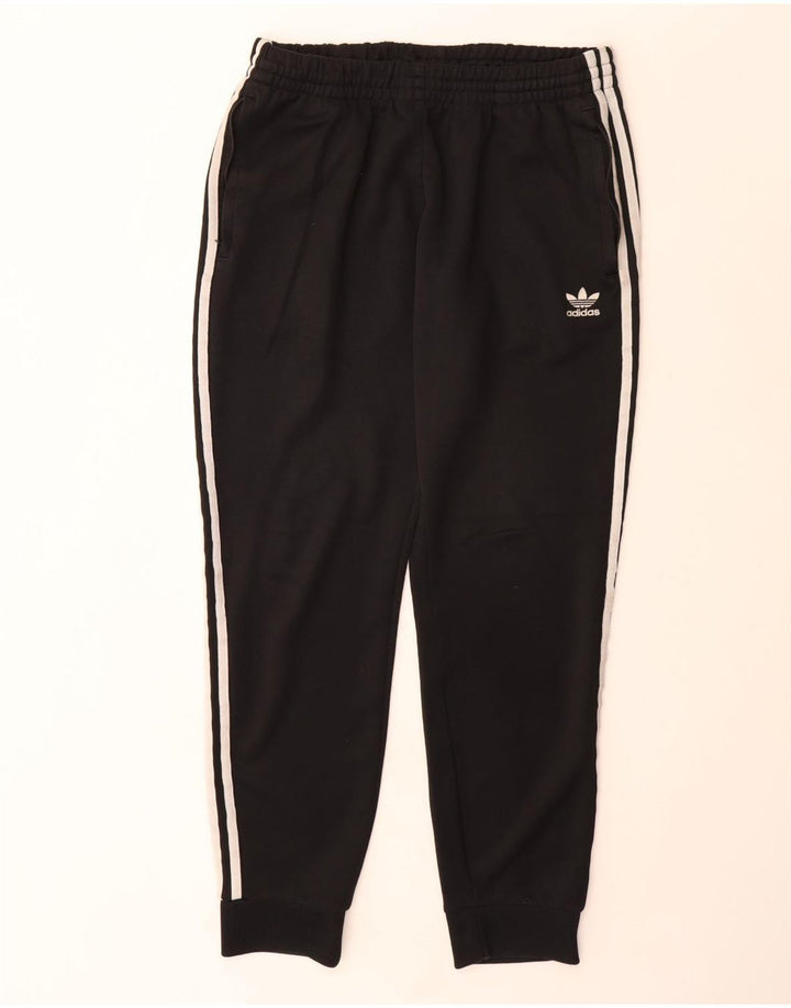 Pantaloni da tuta da uomo Adidas Joggers grandi in poliestere nero