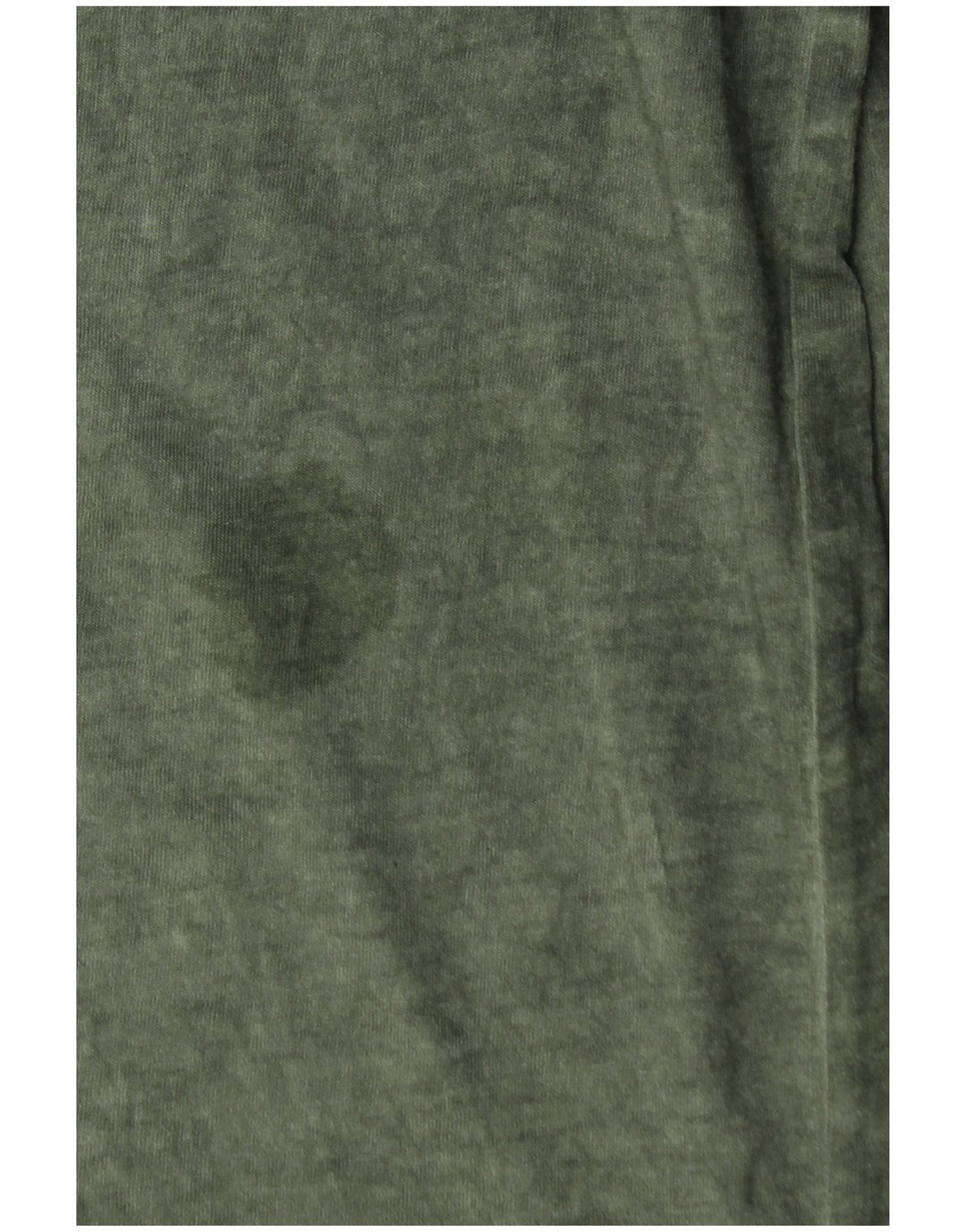 BENETTON Top grafico da uomo a maniche lunghe piccolo in cotone verde