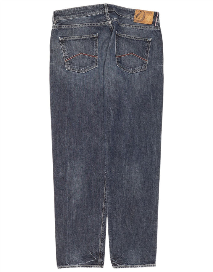 Jeans dritti da uomo Marlboro Classics W36 L34 cotone blu