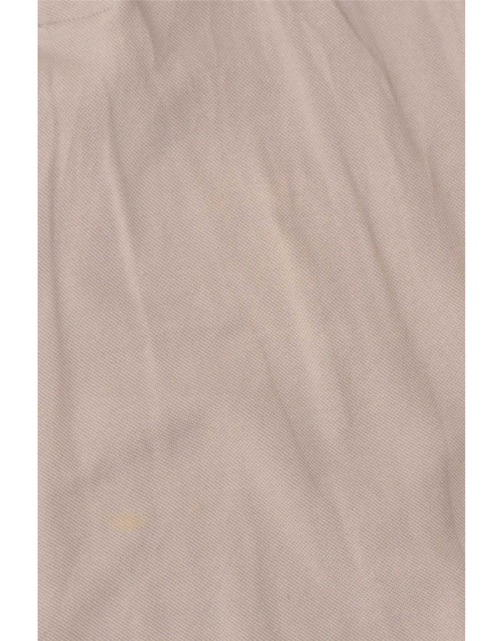 Polo da uomo Lacoste taglia 6 XL in cotone grigio