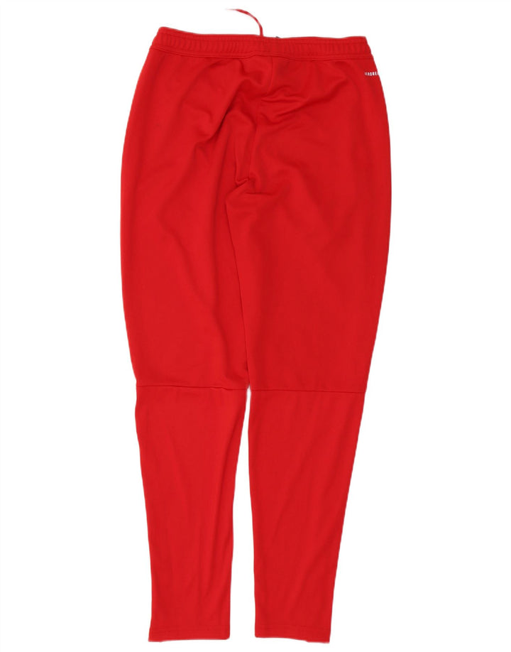 Pantaloni da tuta Adidas Aeroready da uomo UK 38/40 Poliestere rosso medio