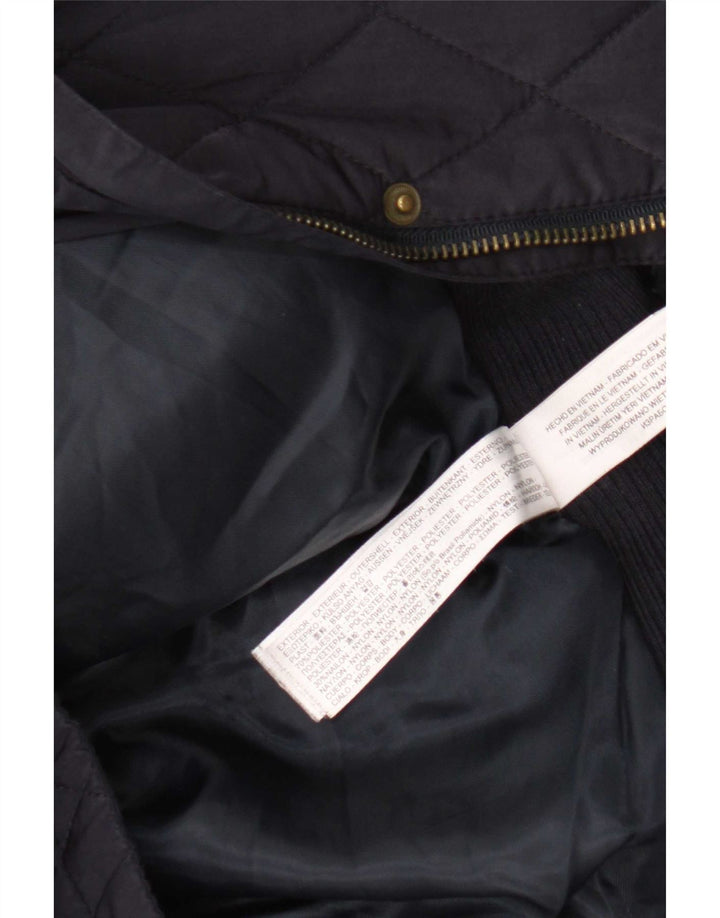 Giacca trapuntata da donna Massimo Dutti EU 38 Colore blu navy medio