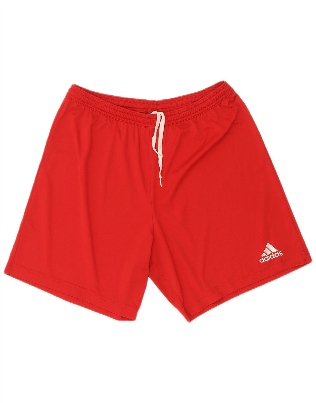 Pantaloncini sportivi Adidas da uomo grandi in poliestere rosso