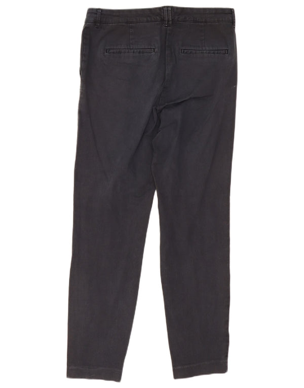 Pantaloni casual slim Marks & Spencer da donna Per Una W32 L27 cotone nero