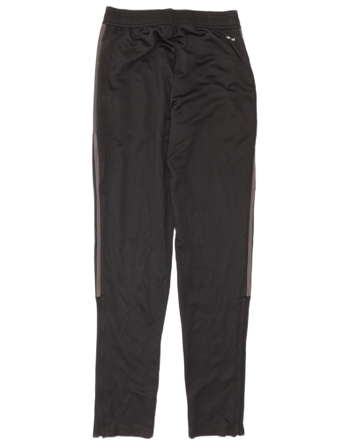 Pantaloni da tuta Adidas Primegreen da ragazzo 13-14 anni in poliestere nero