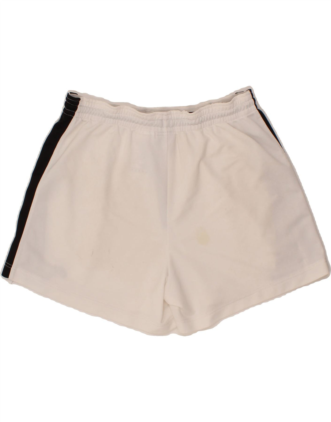 NIKE Womens Sport Shorts UK 14 Large  White Colourblock Polyester Vintage Nike and Second-Hand Nike from Messina Hembry 