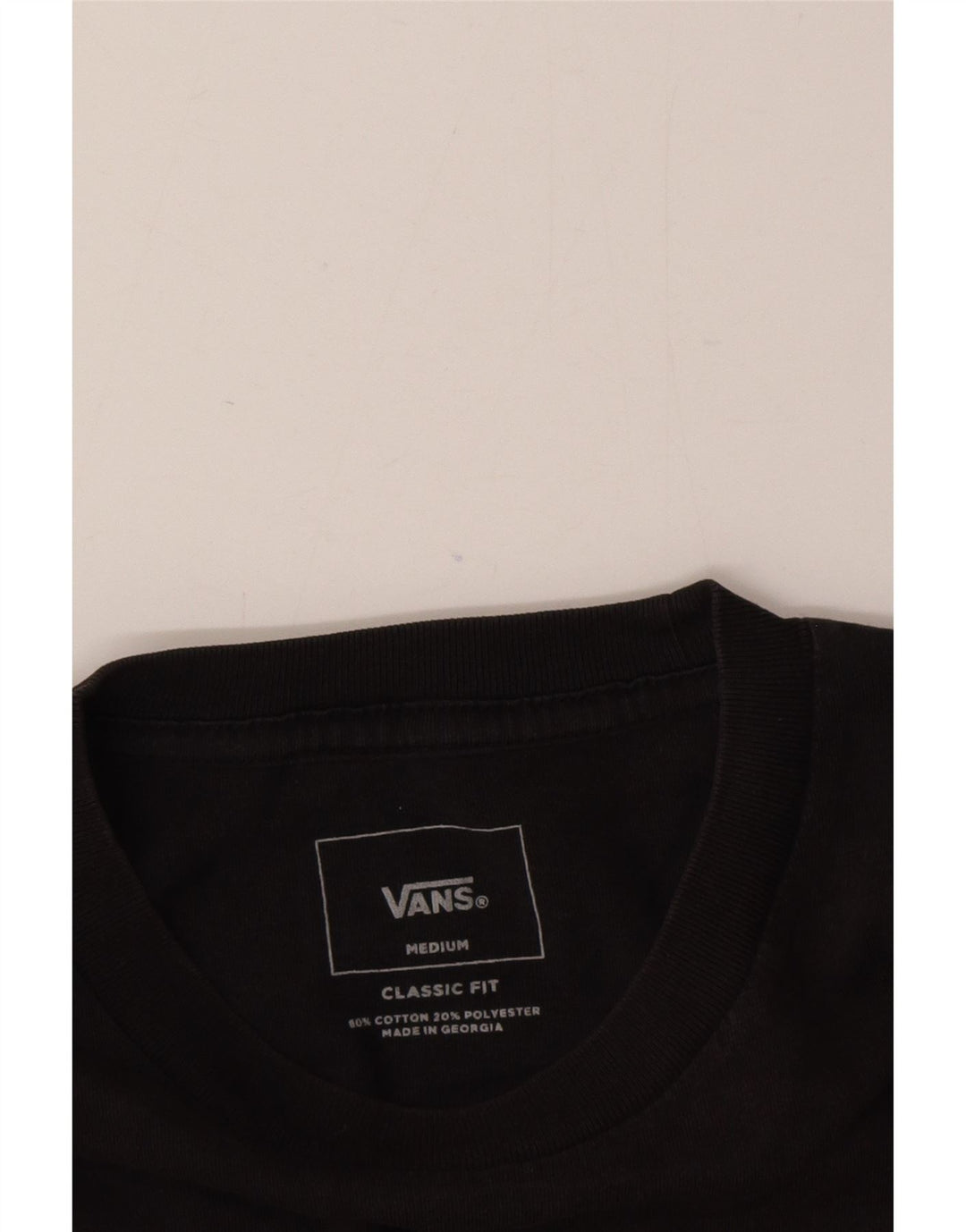T-shirt da uomo Vans Classic Fit, top in cotone color block grigio medio